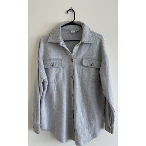 Cupcakes and Cashmere oversized cozy button down